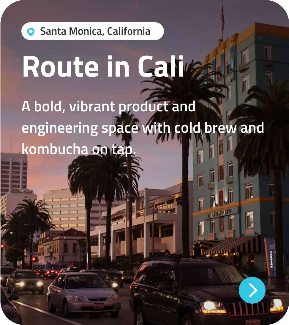 Route In Cali Card