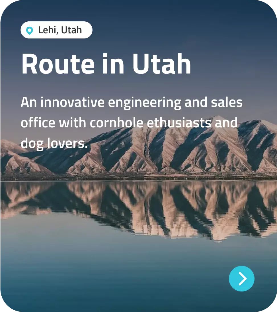 Route In Utah Card